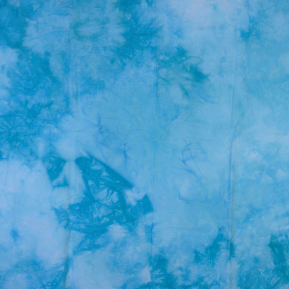 Aquamarine Blue, Hand-Dyed Quilting Cotton, Fat Quarter